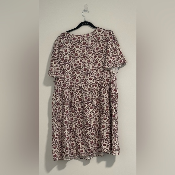 Knox Rose Purple and White Patterned Blouse - Picture 3 of 3